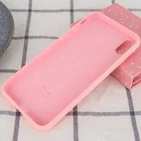 Чехол Silicone Case Full Protective (AA) для Apple iPhone XR (6.1") Розовый / Pink