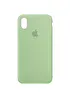 Чохол Silicone Case Full Protective (AA) для Apple iPhone XR (6.1") Зелений / Pistachio