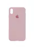 Чехол Silicone Case Full Protective (AA) для Apple iPhone XR (6.1") Розовый / Pink Sand