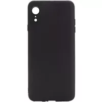 Силіконовий чохол Candy Full Camera для Apple iPhone XR (6.1 ") Чорний / Black