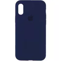 Чохол Silicone Case Full Protective (AA) для Apple iPhone XR (6.1 ") Синій / Deep navy