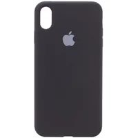 Чохол Silicone Case Full Protective (AA) для Apple iPhone XR (6.1 ") Чорний / Black