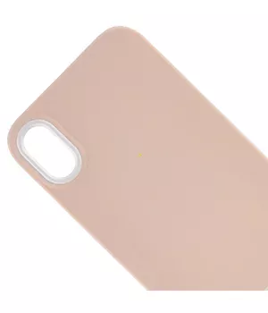 Чохол TPU+PC Bichromatic для iPhone XR (6.1") Grey-beige / White