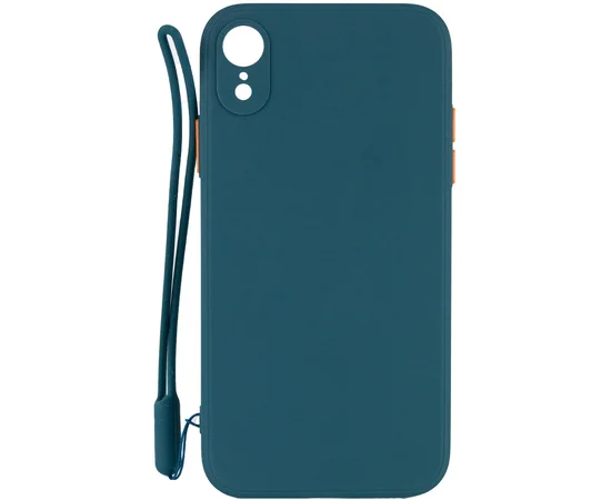 Чехол TPU Square Full Camera для Apple iPhone XR (6.1") Зеленый