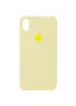 Чохол Silicone Case Full Protective (AA) для Apple iPhone XR (6.1 ") Жовтий / Mellow Yellow