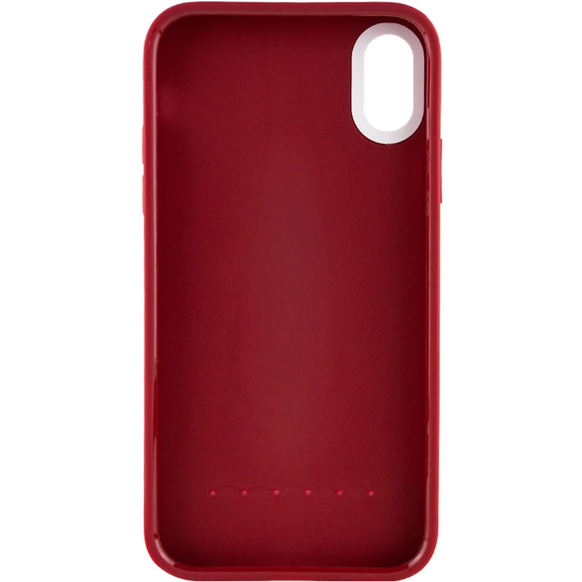 Чехол TPU+PC Bichromatic для Apple iPhone XR (6.1") Wine / White