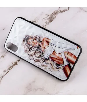 TPU+PC чехол Prisma Ladies для Apple iPhone XR (6.1") White