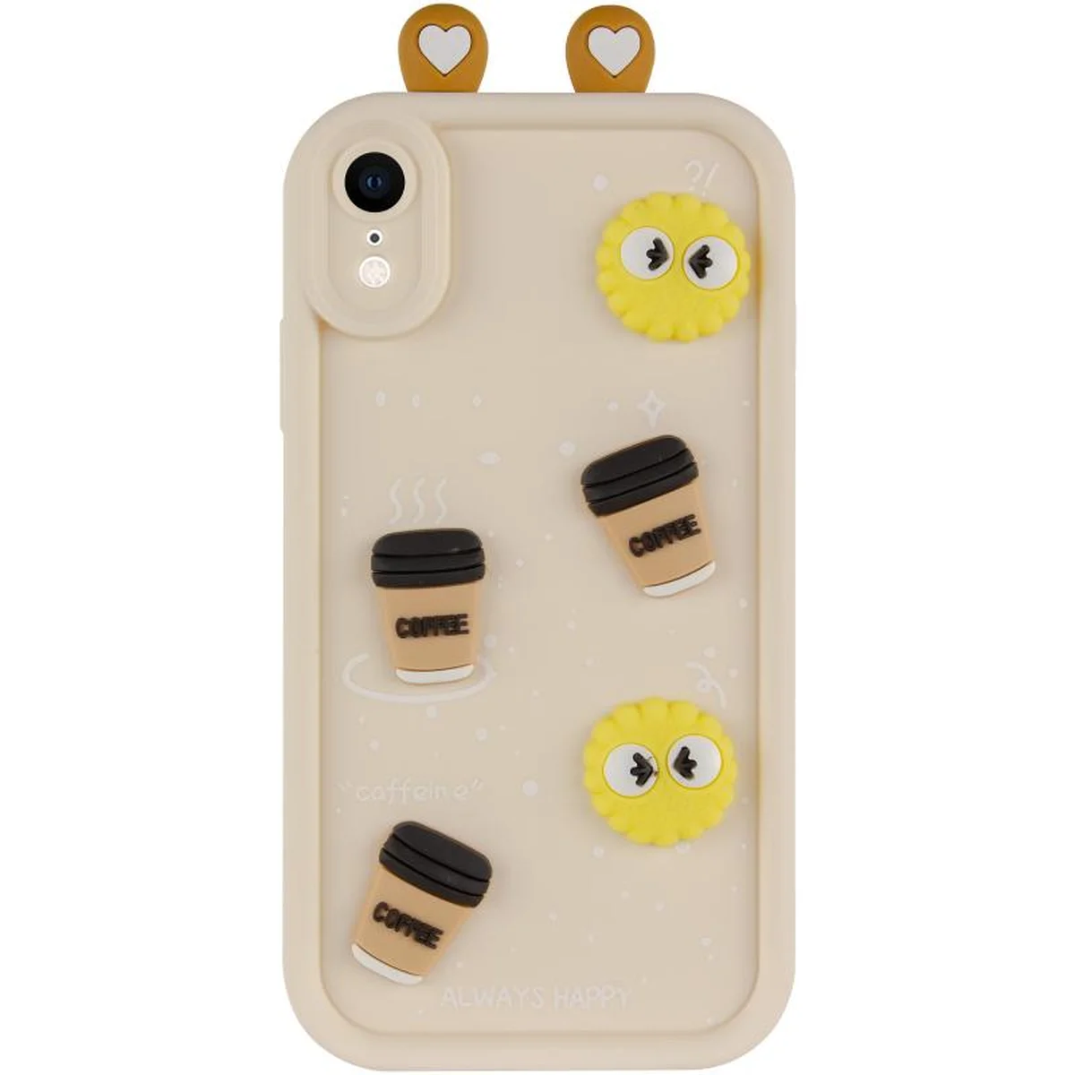 Чохол TPU Toys Case with Ears для Apple iPhone XR (6.1") Sand