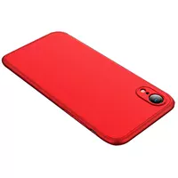 Пластикова накладка GKK LikGus 360 градусів (opp) для Apple iPhone XR (6.1") Червоний