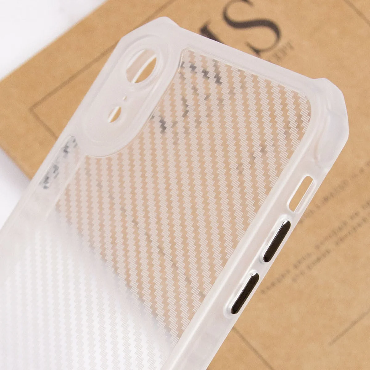 Чохол TPU Ease Carbon для Apple iPhone XR (6.1") Матовий / Прозорий