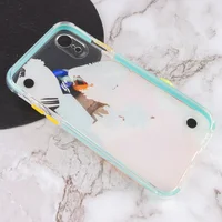 TPU+PC чехол Colorspot с ремешком-цепью для Apple iPhone XR (6.1") Tropic
