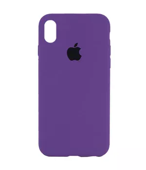 Чохол Silicone Case Full Protective (AA) для Apple iPhone XR (6.1") Фіолетовий / Amethyst