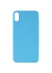 Силиконовый чехол Candy для Apple iPhone XS Max (6.5") Голубой