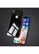 TPU+Glass чехол GLOSSY Logo series для Apple iPhone XS Max (6.5") Черный / Black