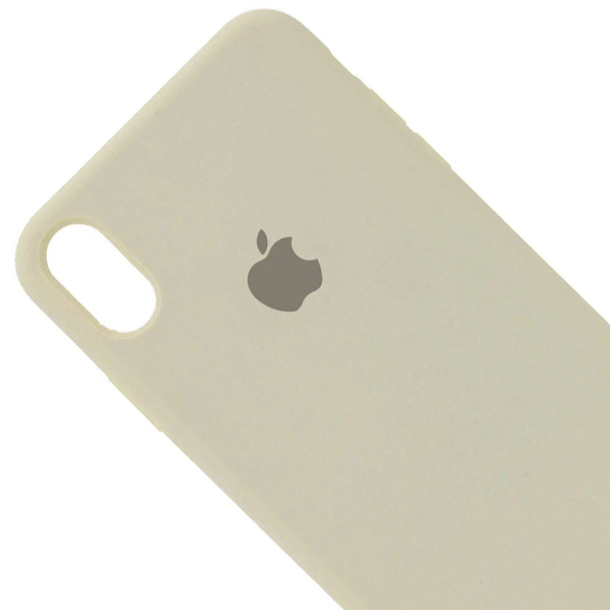 Чохол Silicone Case Full Protective (AA) для Apple iPhone XS Max (6.5 ") Бежевий / Antigue White