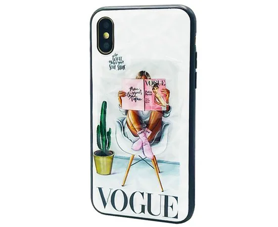 TPU+PC чехол Prisma Ladies для Apple iPhone XS Max (6.5") Vogue