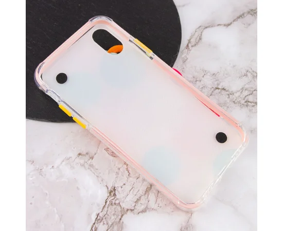 TPU+PC чехол Colorspot с ремешком-цепью для Apple iPhone XS Max (6.5") Bubbles