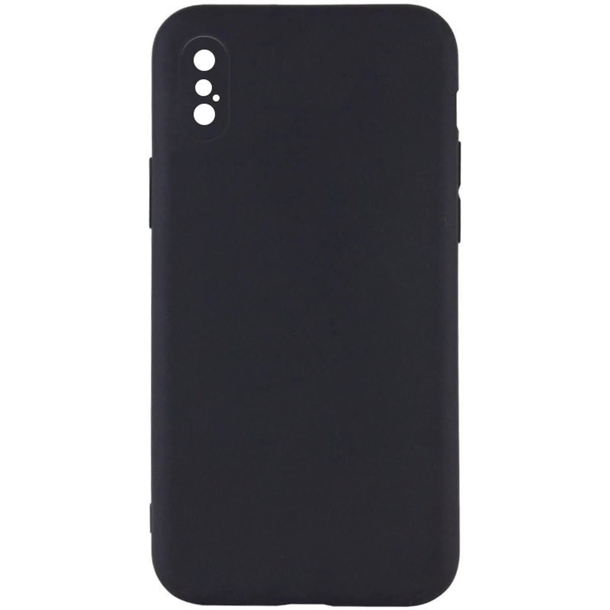 Чехол TPU Epik Black Full Camera для Apple iPhone XS Max (6.5") Черный