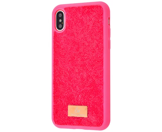 TPU чехол Bling World Grainy Diamonds для Apple iPhone XS Max (6.5") Розовый