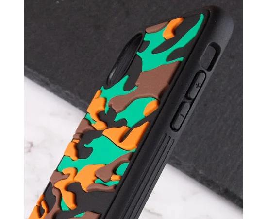 Чохол TPU+PC Army Collection для Apple iPhone XS Max (6.5") Коричневий