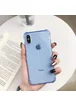 TPU чехол Epic Ease с усиленными углами для Apple iPhone XS Max (6.5") Синий / Transparent