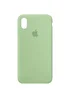 Чохол Silicone Case Full Protective (AA) Apple iPhone XS Max (6.5") Зелений / Pistachio