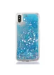 TPU чехол Liquid hearts для Apple iPhone XS Max (6.5") Бирюзовый
