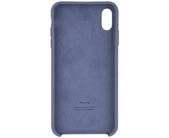 Чехол Silicone case (AAA) для Apple iPhone XS Max (6.5