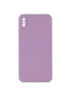 Силиконовый чехол Candy Full Camera для Apple iPhone XS Max (6.5") Сиреневый / Dasheen