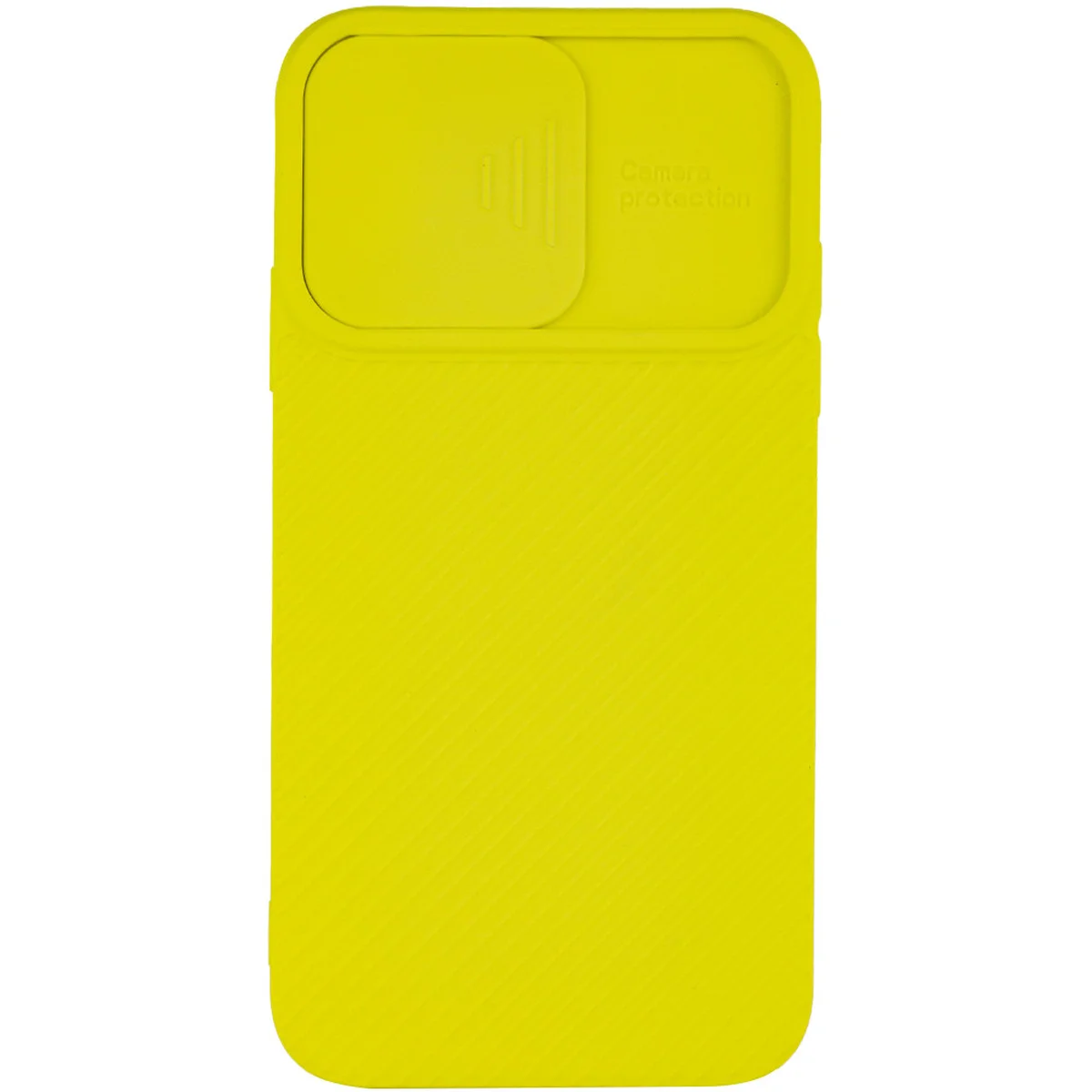 Чехол Camshield Square TPU со шторкой для камеры для Apple iPhone XS Max (6.5") Желтый