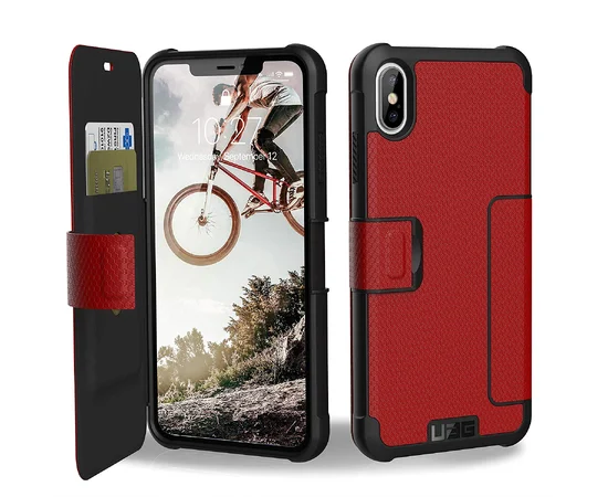 Чехол-книжка UAG Metropolis для Apple iPhone XS Max (6.5") Красный