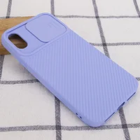 Чохол Camshield Square TPU зі шторкою для камери для Apple iPhone XS Max (6.5 ") Блакитний