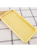 Чехол Silicone Case Square Full Camera Protective (AA) для Apple iPhone XS Max (6.5") Желтый / Mellow Yellow