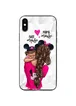 TPU+PC чехол Prisma Ladies для Apple iPhone XS Max (6.5") Mama mouse