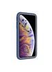 Ударопрочный чехол Full-body Bumper Case для Apple iPhone XS Max (6.5") Синий