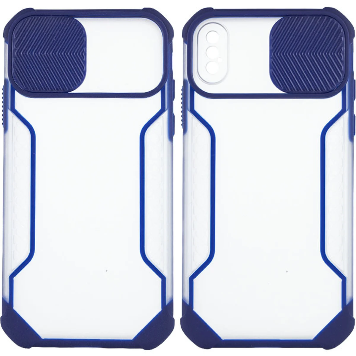 Чохол Camshield matte Ease TPU із шторкою для Apple iPhone XS Max (6.5") Синій