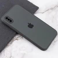 TPU + Glass чохол Matte Candy Full camera для Apple iPhone XS Max (6.5 ") Зелений