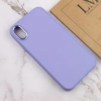 TPU чохол Bonbon Metal Style для Apple iPhone XS Max (6.5") Бузковий / Dasheen