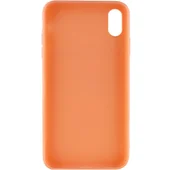 Силиконовый чехол Candy для Apple iPhone XS Max (6.5") Rose Gold
