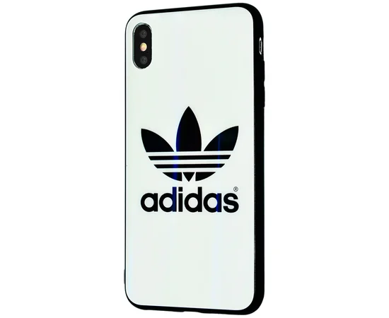 TPU+Glass чехол Brand glass Benzo для Apple iPhone XS Max (6.5") Adidas