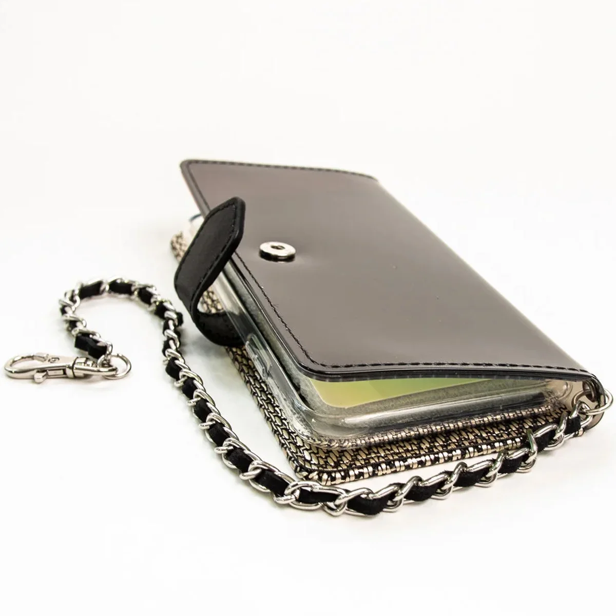 Чехол книжка Molan Cano Rara Diary для Apple iPhone XS Max (6.5") Черно-белый зигзаг