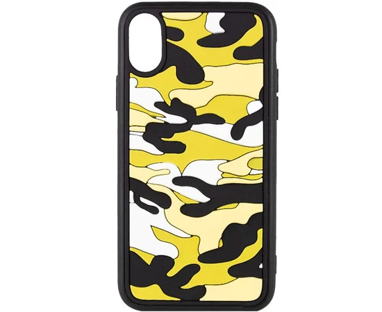 Чехол TPU+PC Army Collection для Apple iPhone XS Max (6.5") Желтый