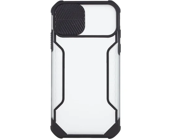 Чехол Camshield matte Ease TPU со шторкой для Apple iPhone XS Max (6.5") Черный