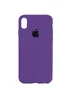 Чохол Silicone Case Full Protective (AA) для Apple iPhone XS Max (6.5") Фіолетовий / Amethyst