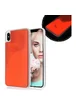 Неоновый чехол Neon Sand glow in the dark для Apple iPhone XS Max (6.5") Оранжевый