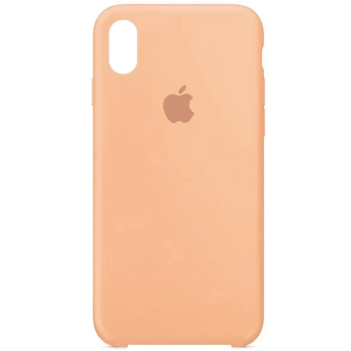 Чехол Silicone Case (AA) для Apple iPhone XS Max (6.5") Оранжевый / Cantaloupe