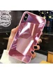 TPU+Glass чехол Diamond series для Apple iPhone XS Max (6.5") Фиолетовый