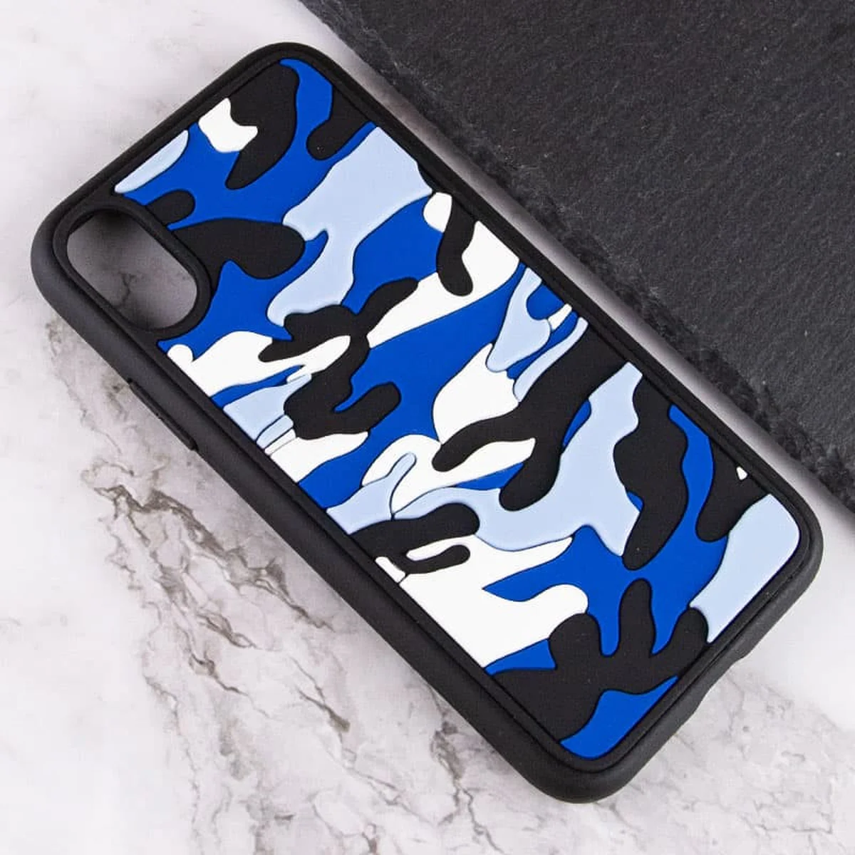 Чехол TPU+PC Army Collection для Apple iPhone XS Max (6.5") Синий