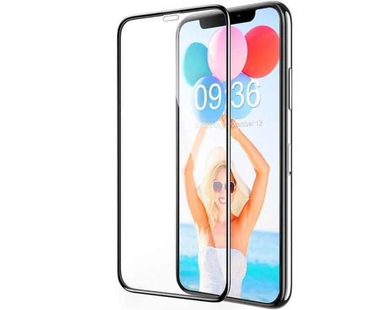 Гибкое ультратонкое стекло Caisles для Apple iPhone XS Max / 11 Pro Max Черное
