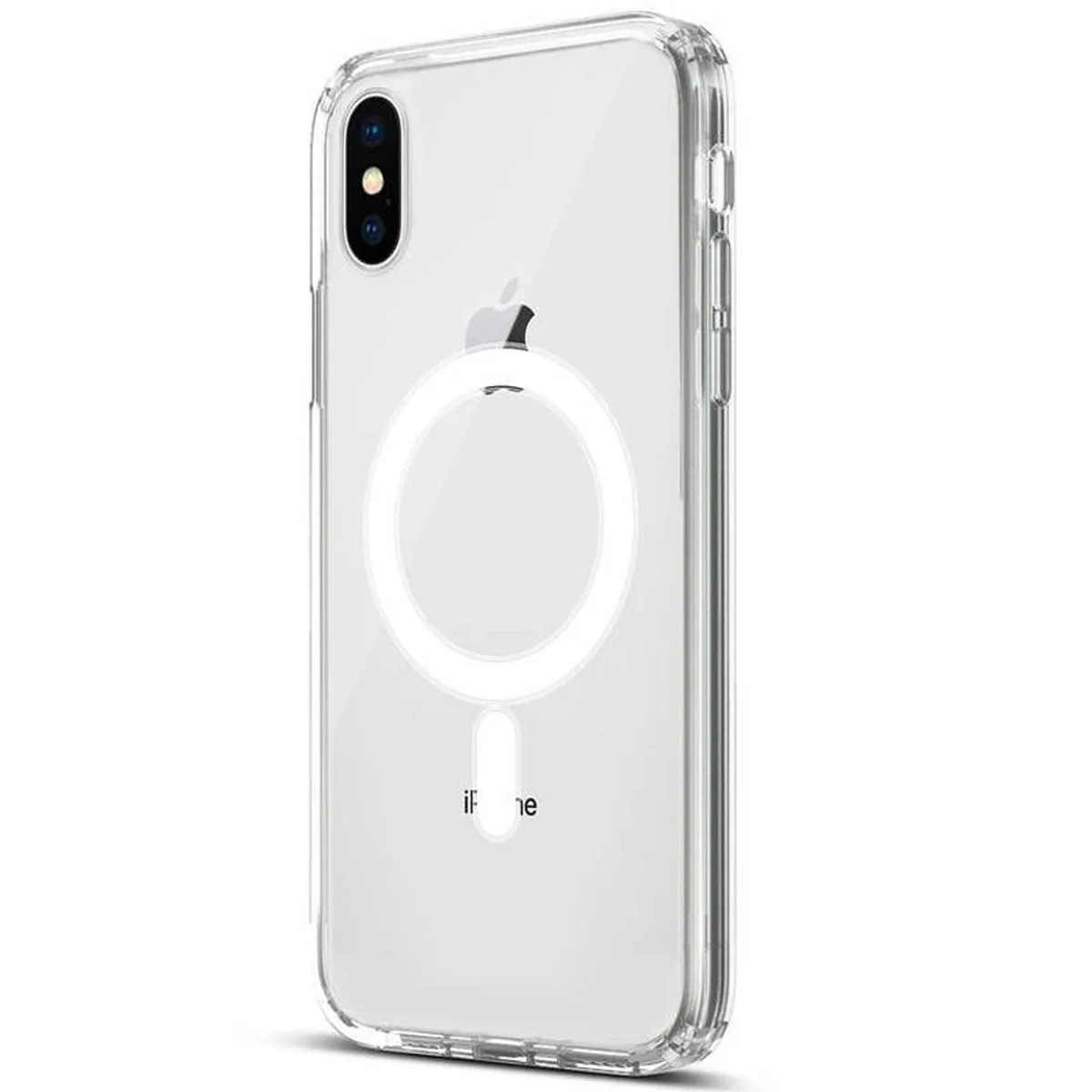 Чехол TPU Clear Case with MagSafe для Apple iPhone XS Max (6.5") Clear